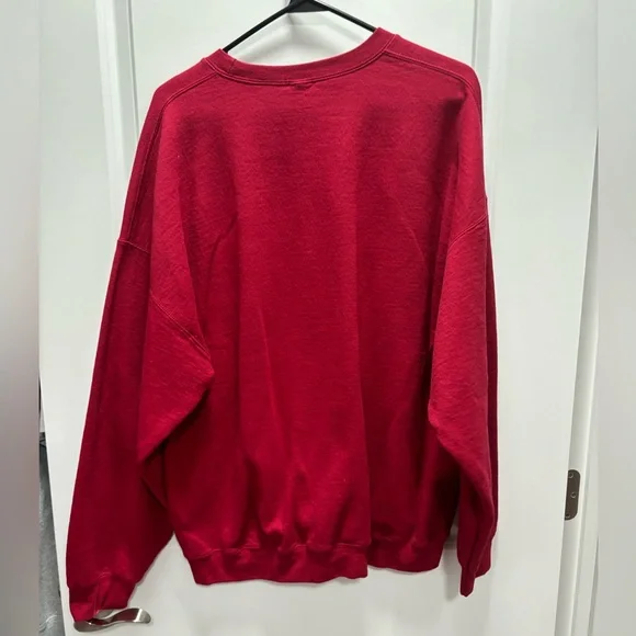 Red Graphic Sweatshirt - Picture 2 of 4